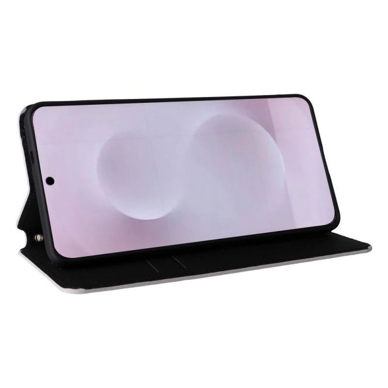 Folio-hoesje Samsung Galaxy S25 5g Edge 3d-kubussen Bescherming Hoesje