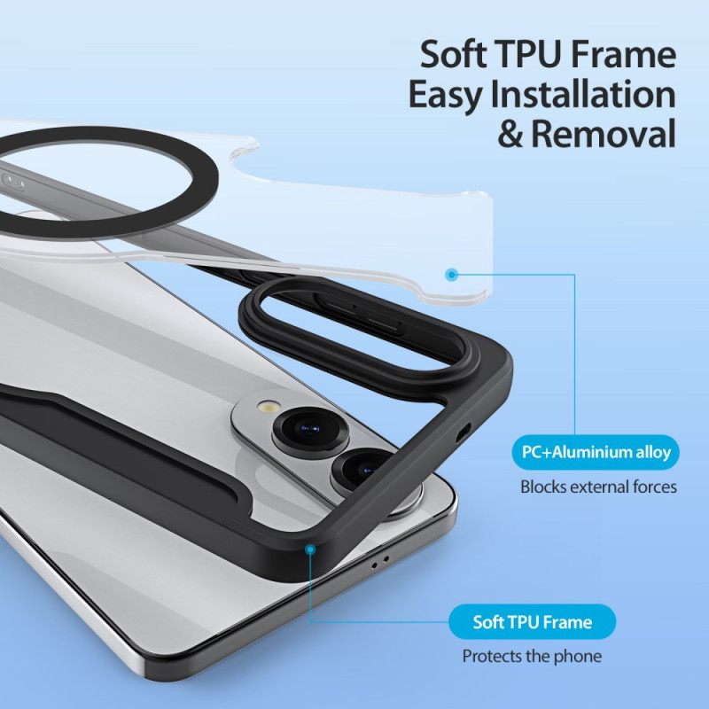 Folio-hoesje Samsung Galaxy S25 5g Edge Dux Ducis Pro Series Skin X