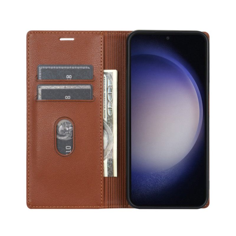 Folio-hoesje Samsung Galaxy S25 5g Edge Klassieke Stijl Bescherming Hoesje