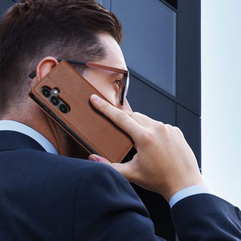 Folio-hoesje Samsung Galaxy S25 5g Edge Klassieke Stijl Bescherming Hoesje