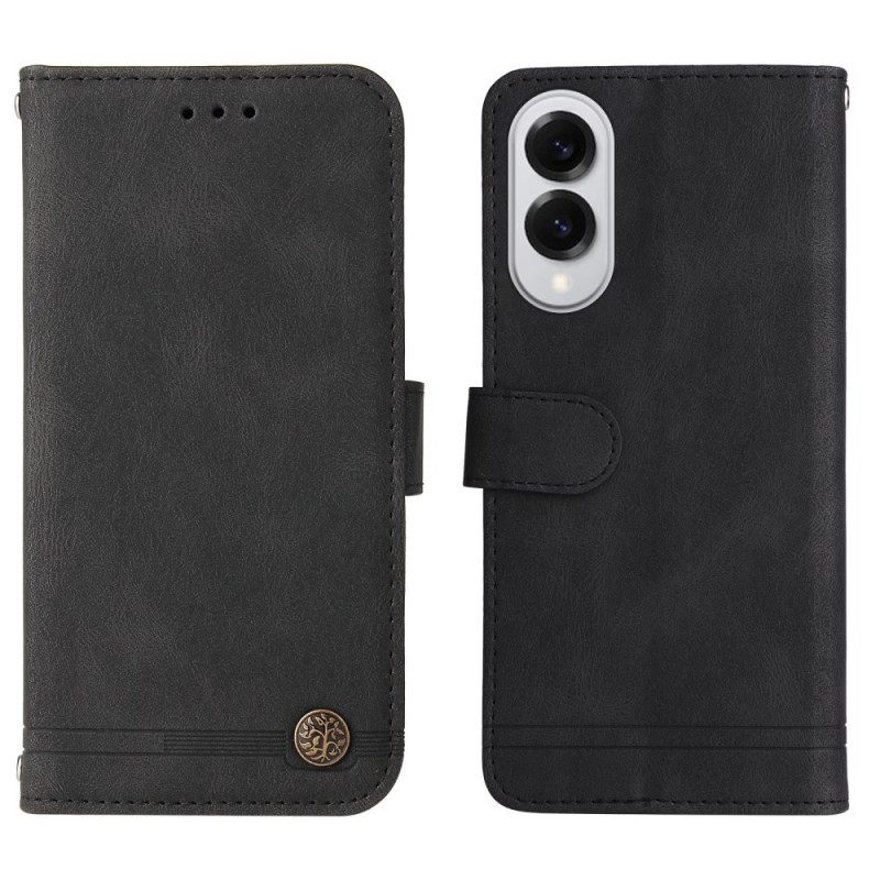 Folio-hoesje Samsung Galaxy S25 5g Edge Klinknagel