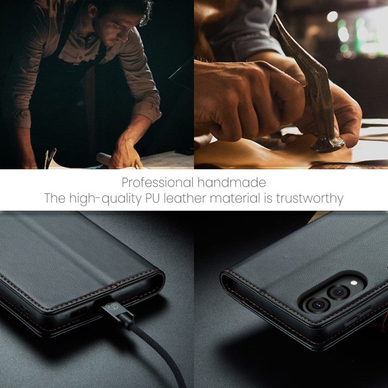 Folio-hoesje Samsung Galaxy S25 5g Edge Telefoonhoesje Caseme