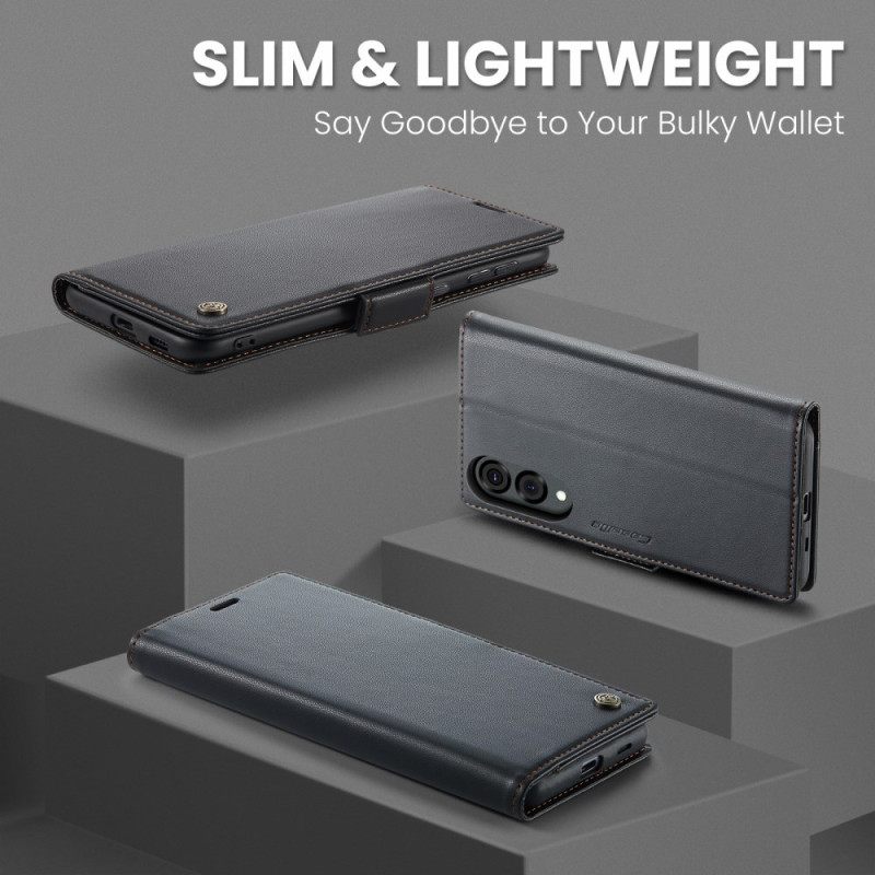 Folio-hoesje Samsung Galaxy S25 5g Edge Telefoonhoesje Caseme