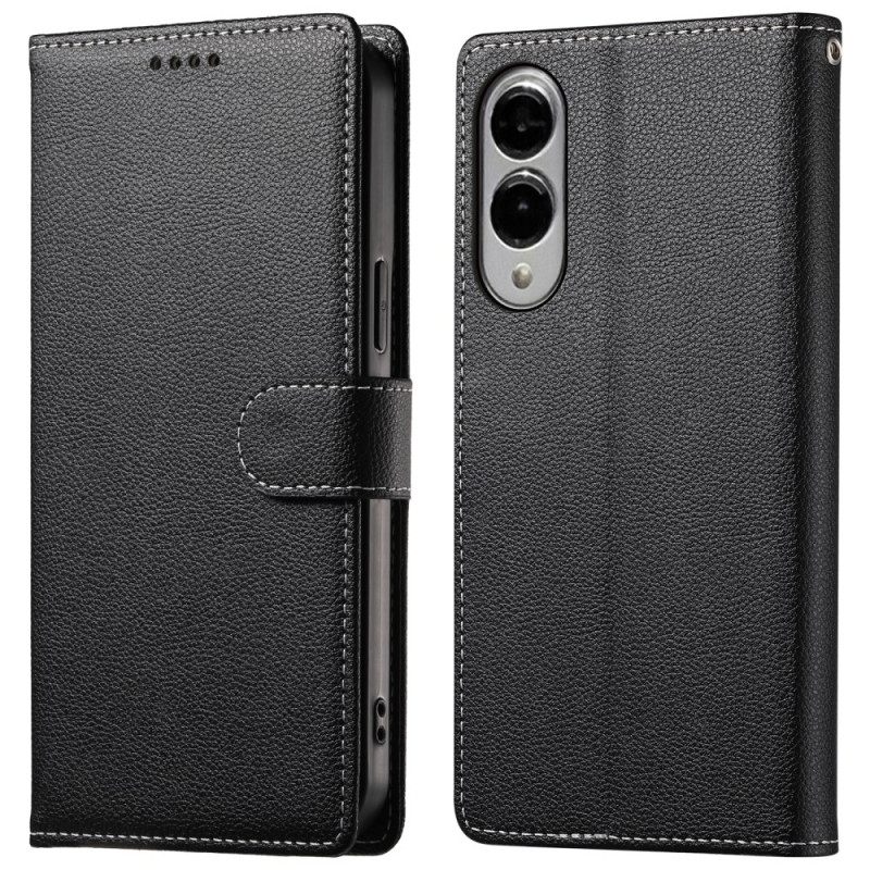 Folio-hoesje Samsung Galaxy S25 5g Edge Telefoonhoesje Kunstleer