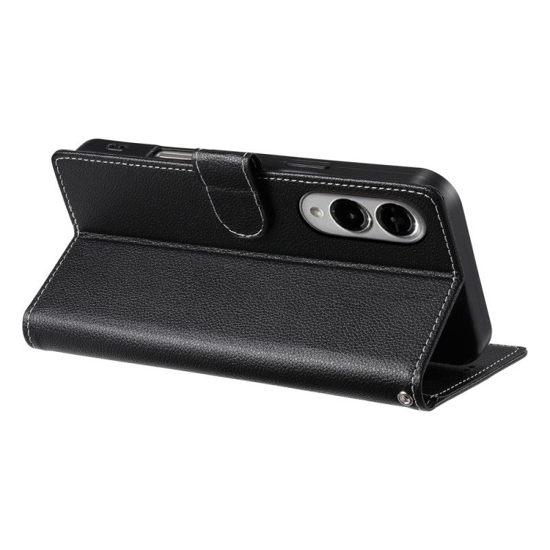 Folio-hoesje Samsung Galaxy S25 5g Edge Telefoonhoesje Kunstleer