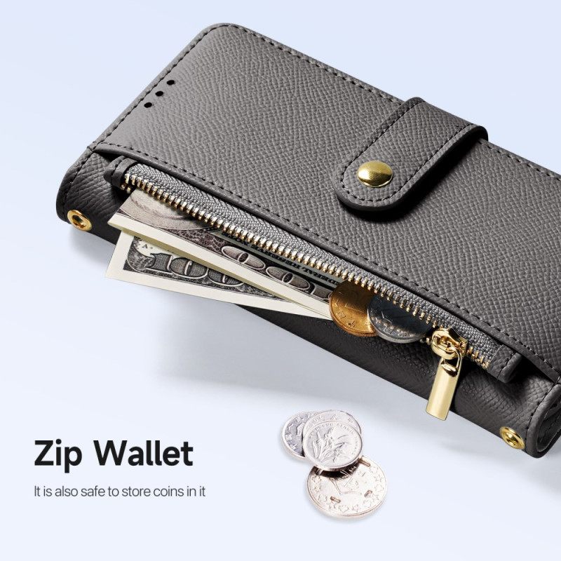 Folio-hoesje Samsung Galaxy S25 5g Edge Telefoonhoesje Lawa Series Dux Ducis