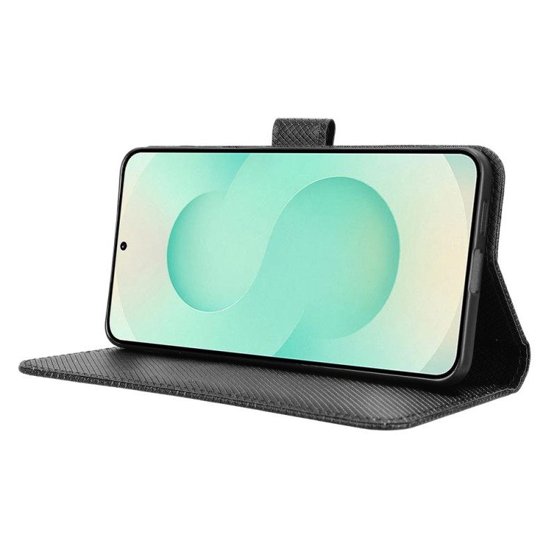 Folio-hoesje Samsung Galaxy S25 5g Edge Telefoonhoesje Stippen Op De Band