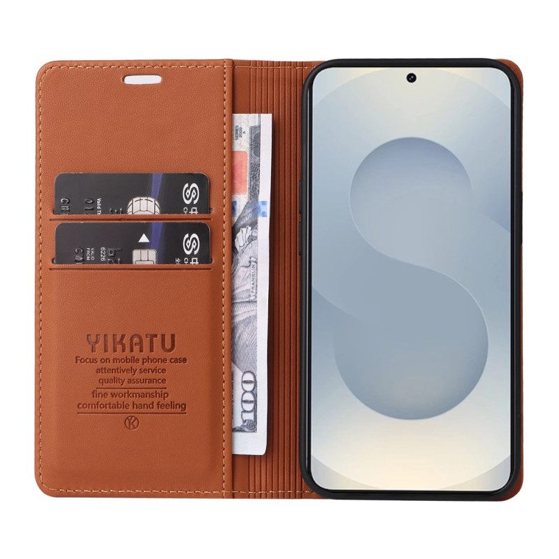 Folio-hoesje Voor Samsung Galaxy S25 5g Edge Yikatu