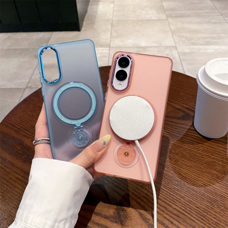 Hoesje Samsung Galaxy S25 5g Edge Compatibel Met Magsafe Mat