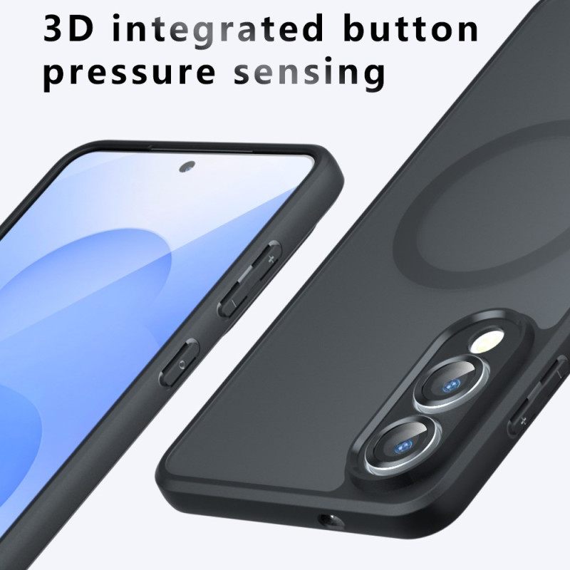 Hoesje Samsung Galaxy S25 5g Edge Compatibel Met Magsafe Mate Bescherming Hoesje