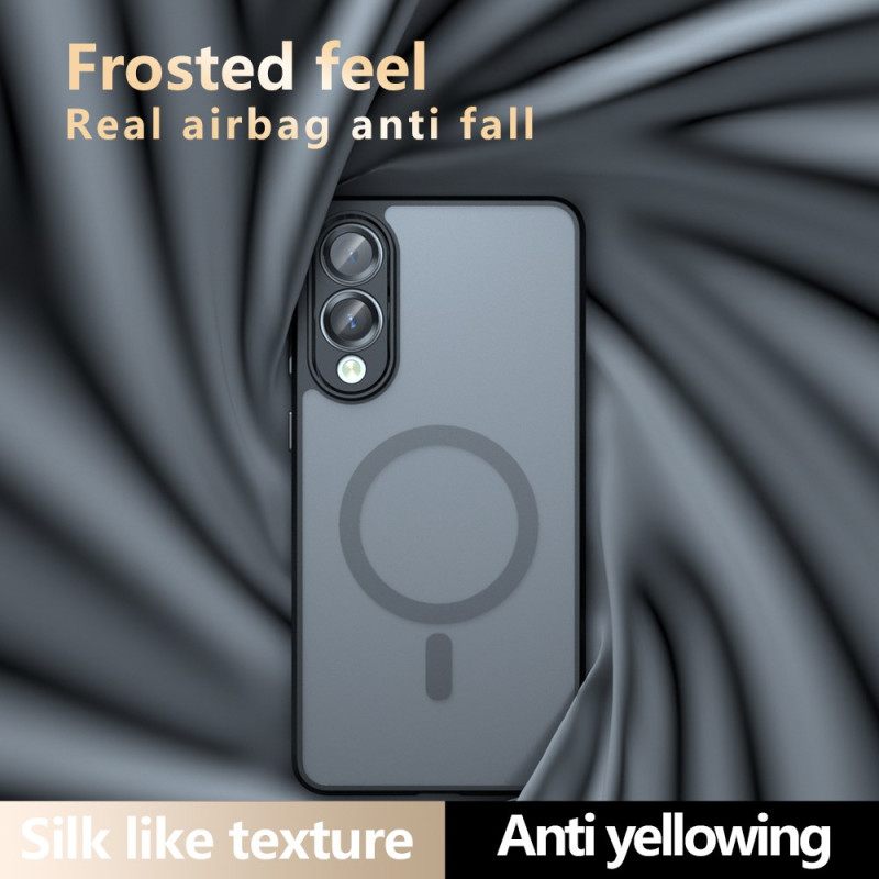 Hoesje Samsung Galaxy S25 5g Edge Compatibel Met Magsafe Mate Bescherming Hoesje