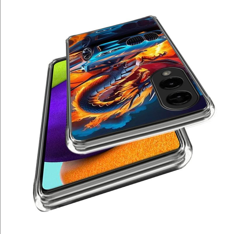 Hoesje Samsung Galaxy S25 5g Edge Draken Sportwagen