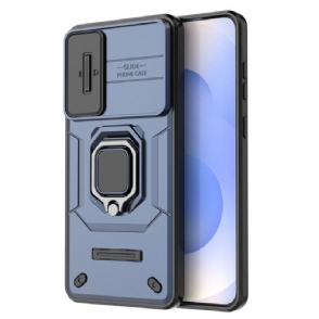 Hoesje Samsung Galaxy S25 5g Edge Duurzame Ring Met Lensbeschermer