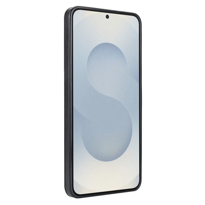 Hoesje Samsung Galaxy S25 5g Edge Leerlook Met Kaart Houder