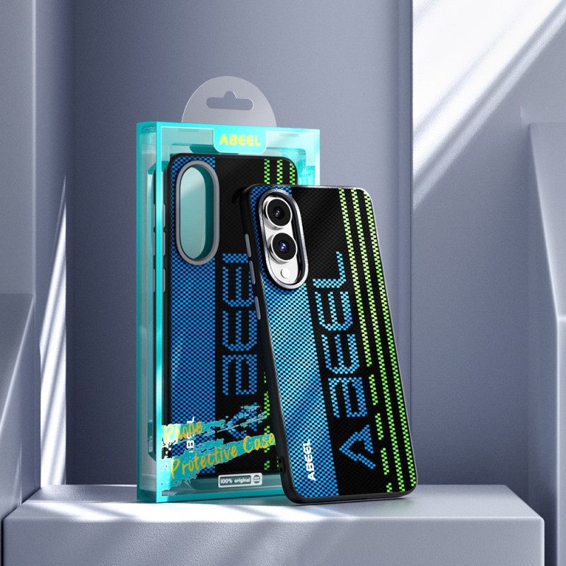 Hoesje Samsung Galaxy S25 5g Edge Magsafe-compatibel Abeel-ontwerp Bescherming Hoesje