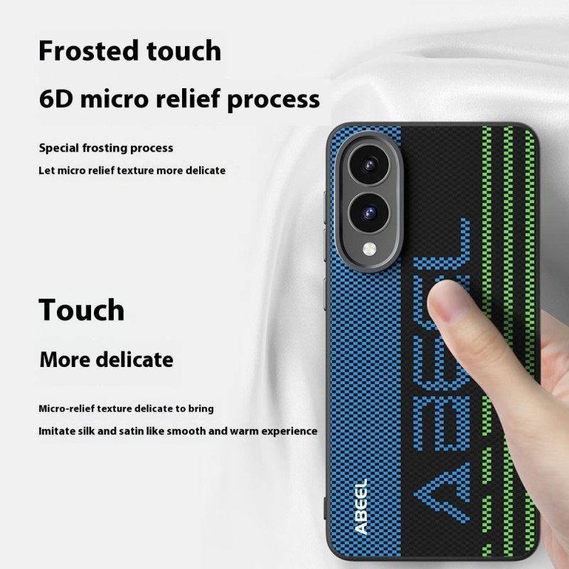 Hoesje Samsung Galaxy S25 5g Edge Magsafe-compatibel Abeel-ontwerp Bescherming Hoesje