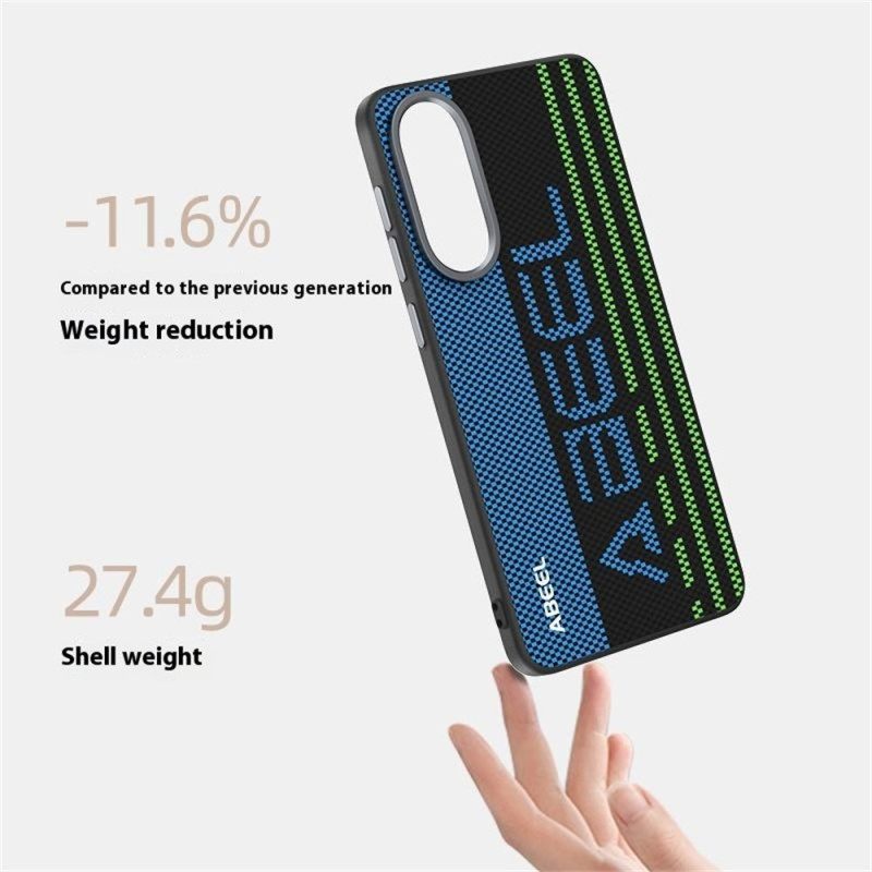 Hoesje Samsung Galaxy S25 5g Edge Magsafe-compatibel Abeel-ontwerp Bescherming Hoesje