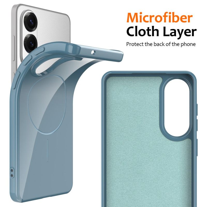 Hoesje Samsung Galaxy S25 5g Edge Magsafe-compatibel Met Draagkoord