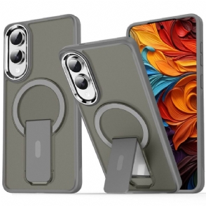 Hoesje Samsung Galaxy S25 5g Edge Magsafe-compatibel Met Standaard Bescherming Hoesje