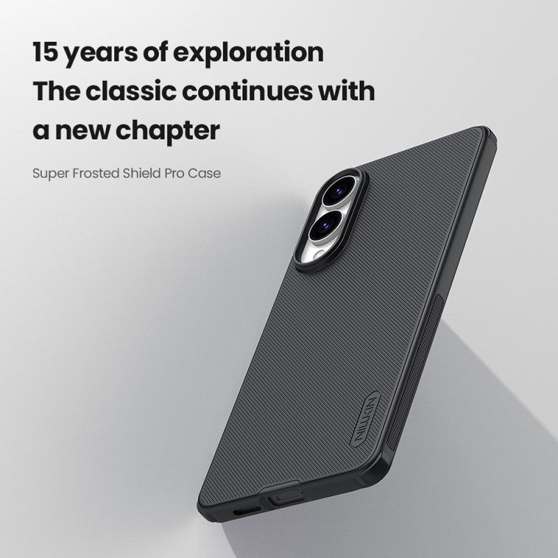 Hoesje Samsung Galaxy S25 5g Edge Mat Shield Pro Nillkin