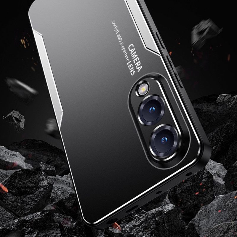 Hoesje Samsung Galaxy S25 5g Edge Metaaleffect