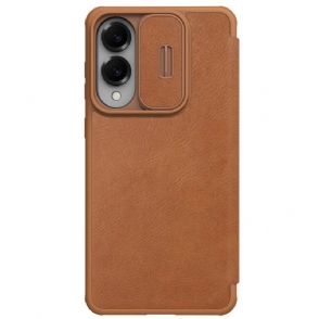 Hoesje Samsung Galaxy S25 5g Edge Qin Pro-serie Nillkin