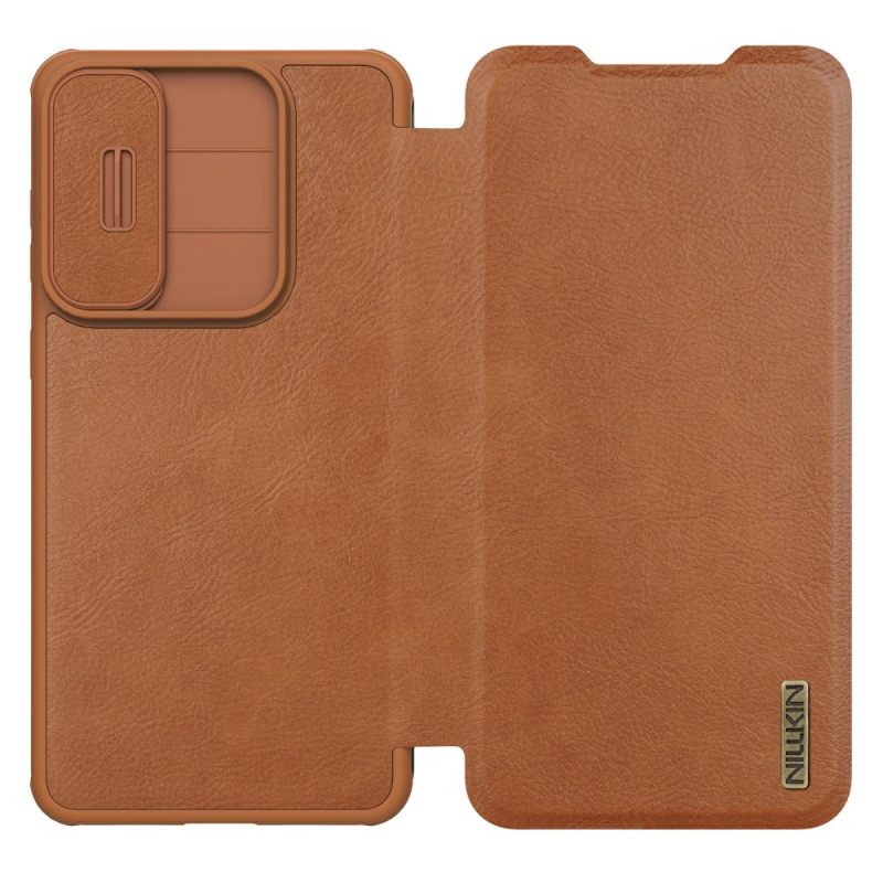 Hoesje Samsung Galaxy S25 5g Edge Qin Pro-serie Nillkin