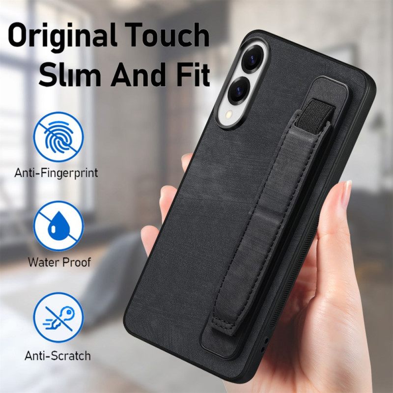 Hoesje Samsung Galaxy S25 5g Edge Retro Stijl Met Standaardband