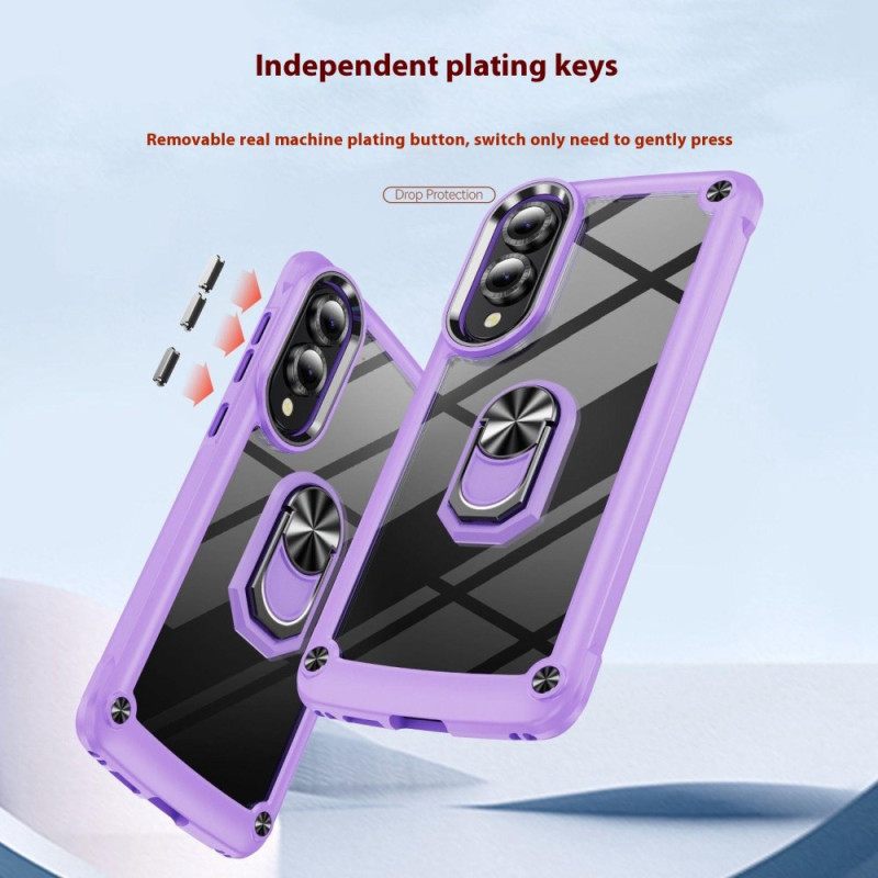 Hoesje Samsung Galaxy S25 5g Edge Robuust Met Handsfree Standaard