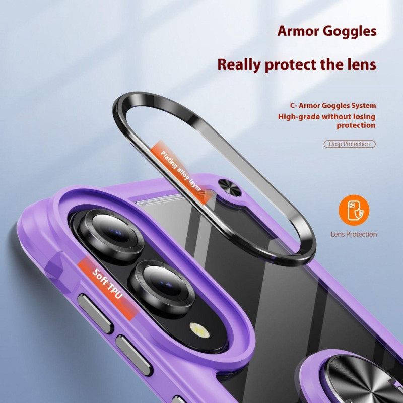 Hoesje Samsung Galaxy S25 5g Edge Robuust Met Handsfree Standaard