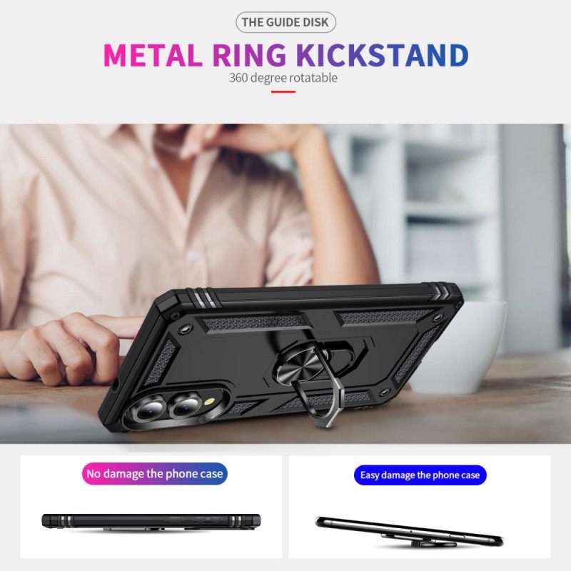 Hoesje Samsung Galaxy S25 5g Edge Robuust Met Standaard