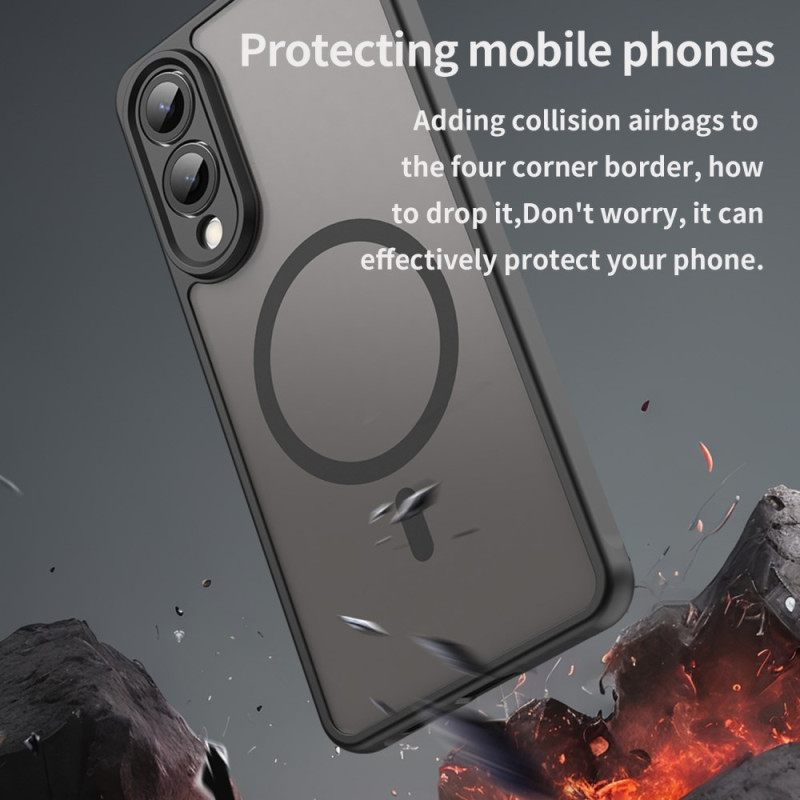 Hoesje Samsung Galaxy S25 5g Edge Valbestendig Magsafe-compatibel