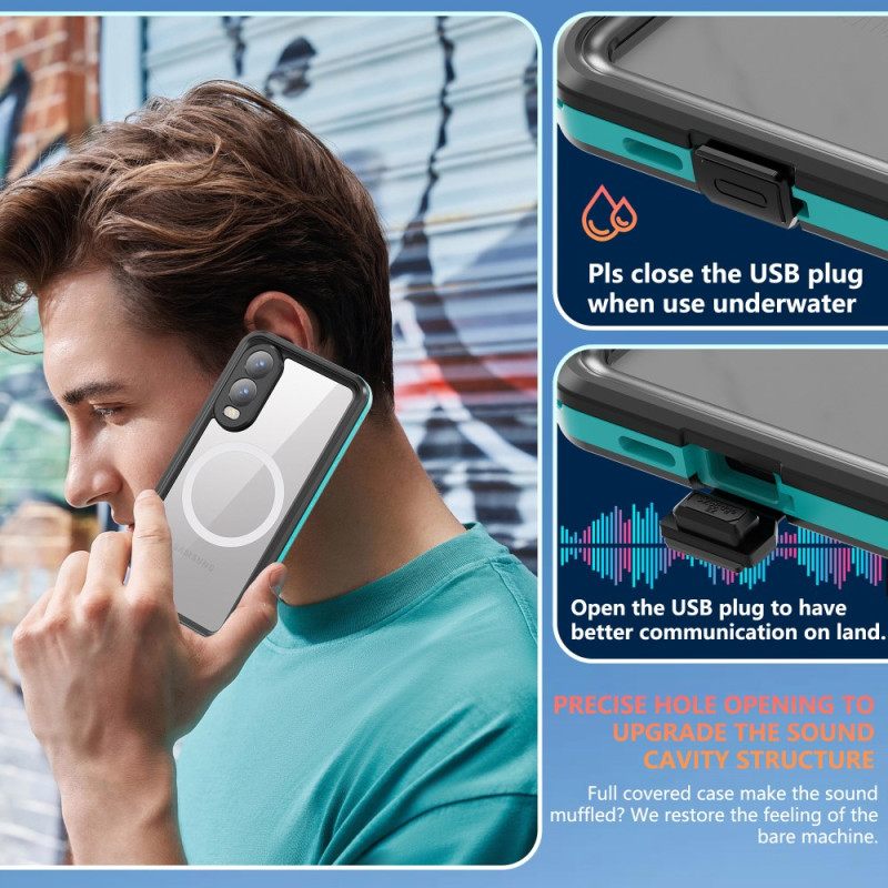 Hoesje Samsung Galaxy S25 5g Edge Waterdichte Magsafe-compatibele Redpepper