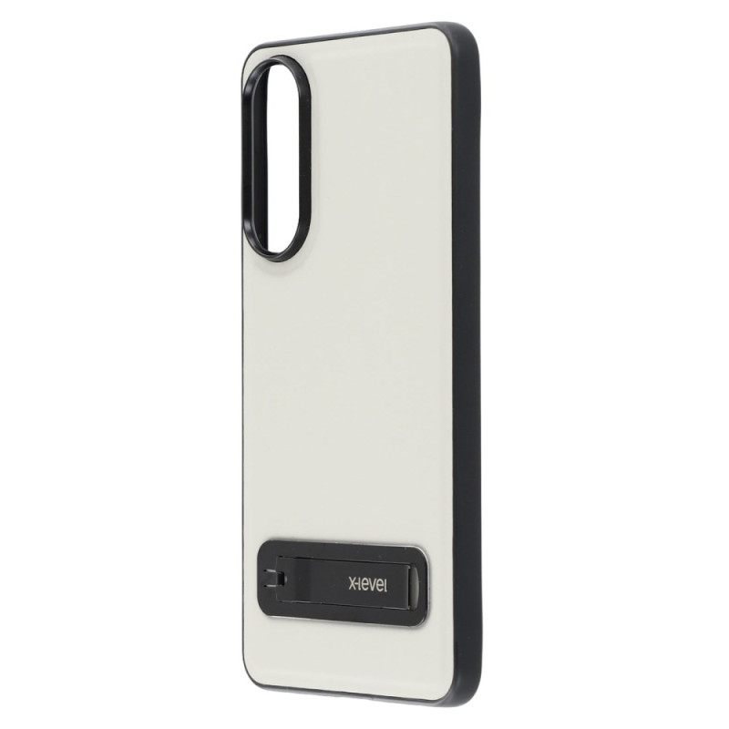 Hoesje Samsung Galaxy S25 5g Edge X-level Handsfree Standaard Bescherming Hoesje