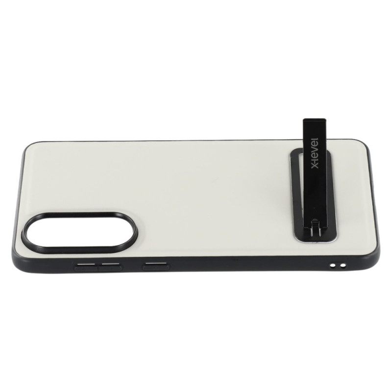 Hoesje Samsung Galaxy S25 5g Edge X-level Handsfree Standaard Bescherming Hoesje