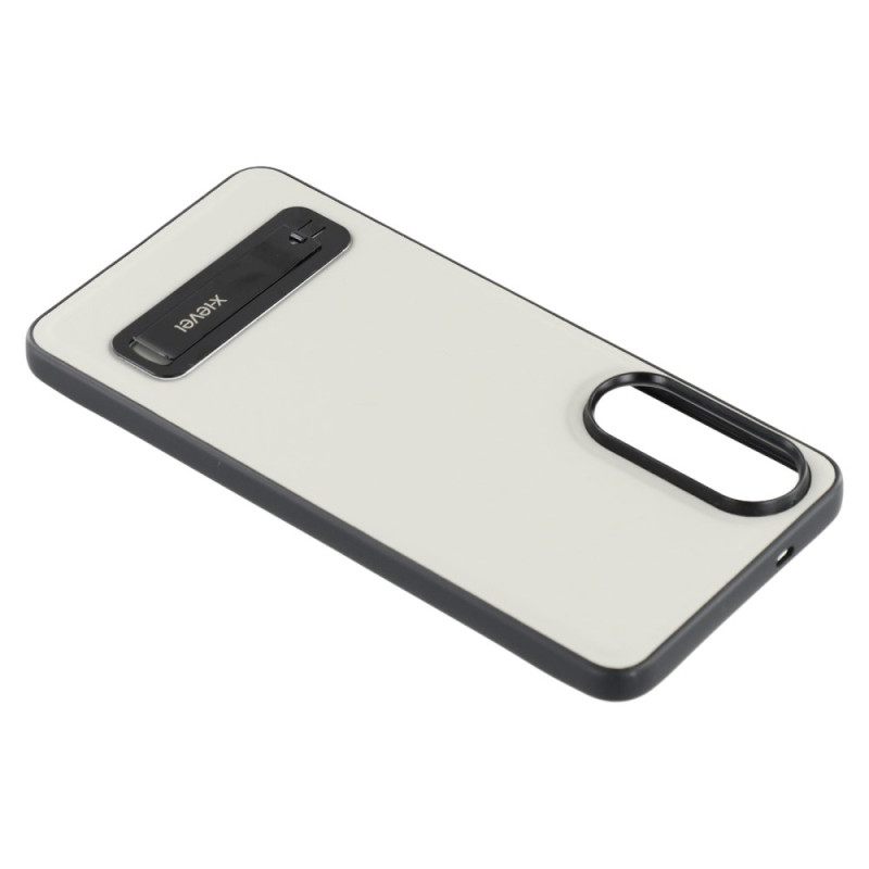 Hoesje Samsung Galaxy S25 5g Edge X-level Handsfree Standaard Bescherming Hoesje