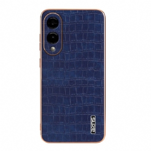 Hoesje Voor Samsung Galaxy S25 5g Edge Azns Krokodillenstijl