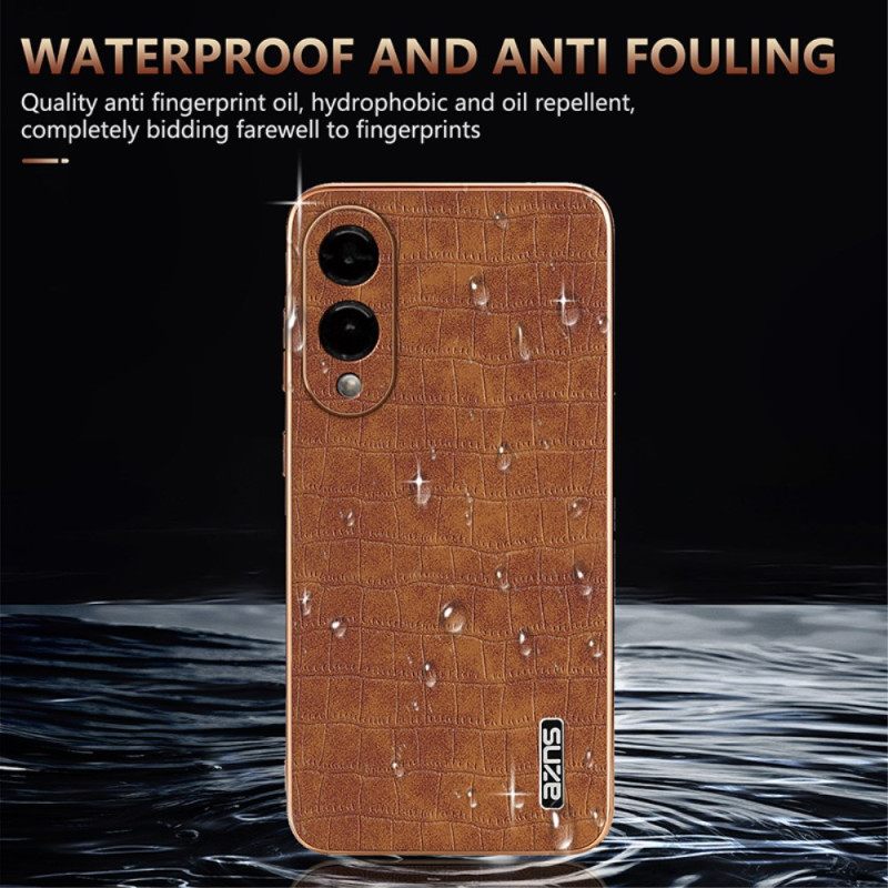 Hoesje Voor Samsung Galaxy S25 5g Edge Azns Krokodillenstijl