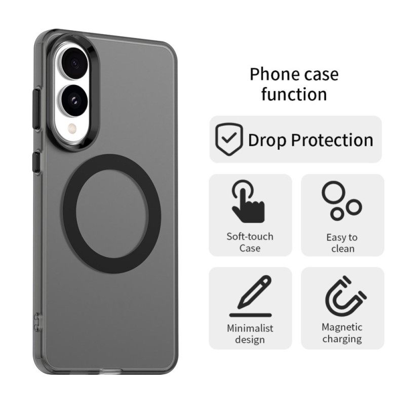Hoesje Voor Samsung Galaxy S25 5g Edge Magsafe-compatibel Hybride