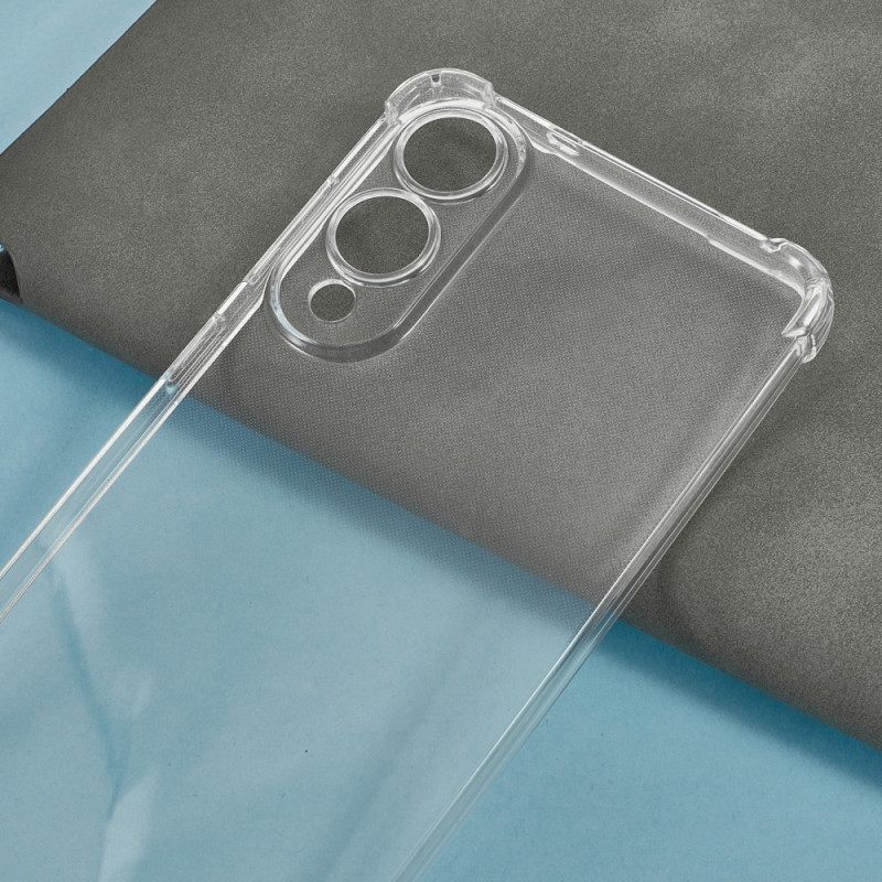 Hoesje Voor Samsung Galaxy S25 5g Edge Transparant Koord