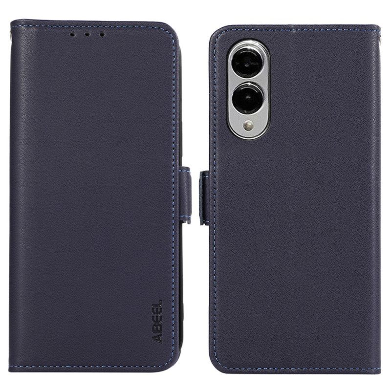 Leren Hoesje Samsung Galaxy S25 5g Edge Abeel