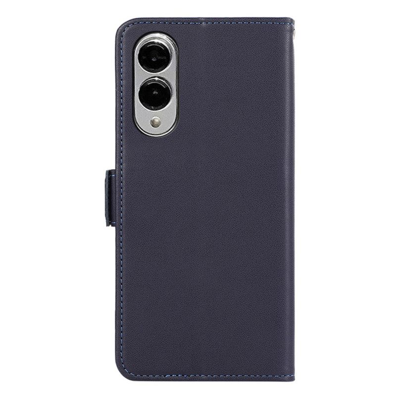 Leren Hoesje Samsung Galaxy S25 5g Edge Abeel