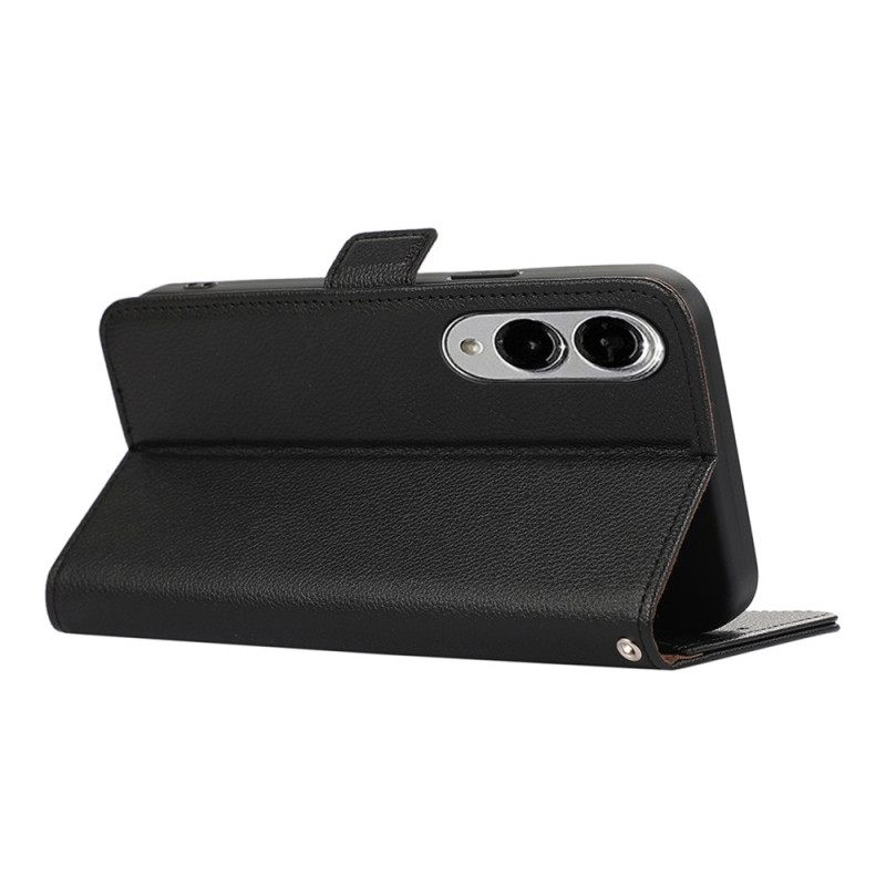 Leren Hoesje Samsung Galaxy S25 5g Edge Abeel Rfid-bescherming Bescherming Hoesje