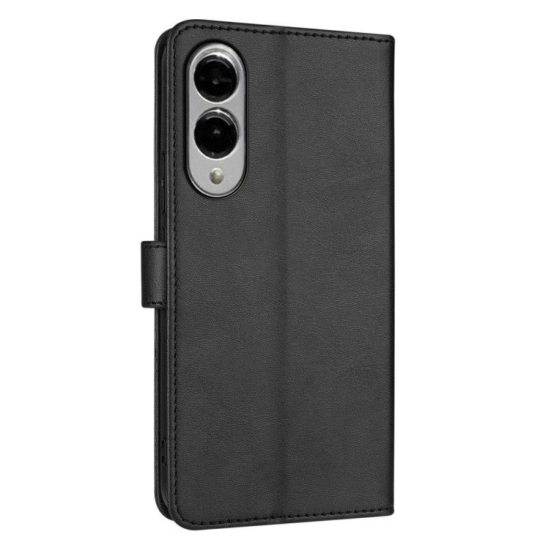 Leren Hoesje Samsung Galaxy S25 5g Edge Azns