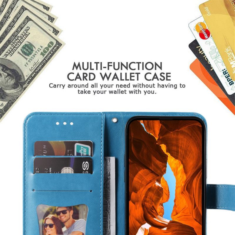 Leren Hoesje Samsung Galaxy S25 5g Edge Mandala-print Bescherming Hoesje