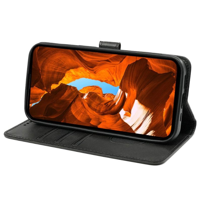 Leren Hoesje Voor Samsung Galaxy S25 5g Edge Premium Vintage