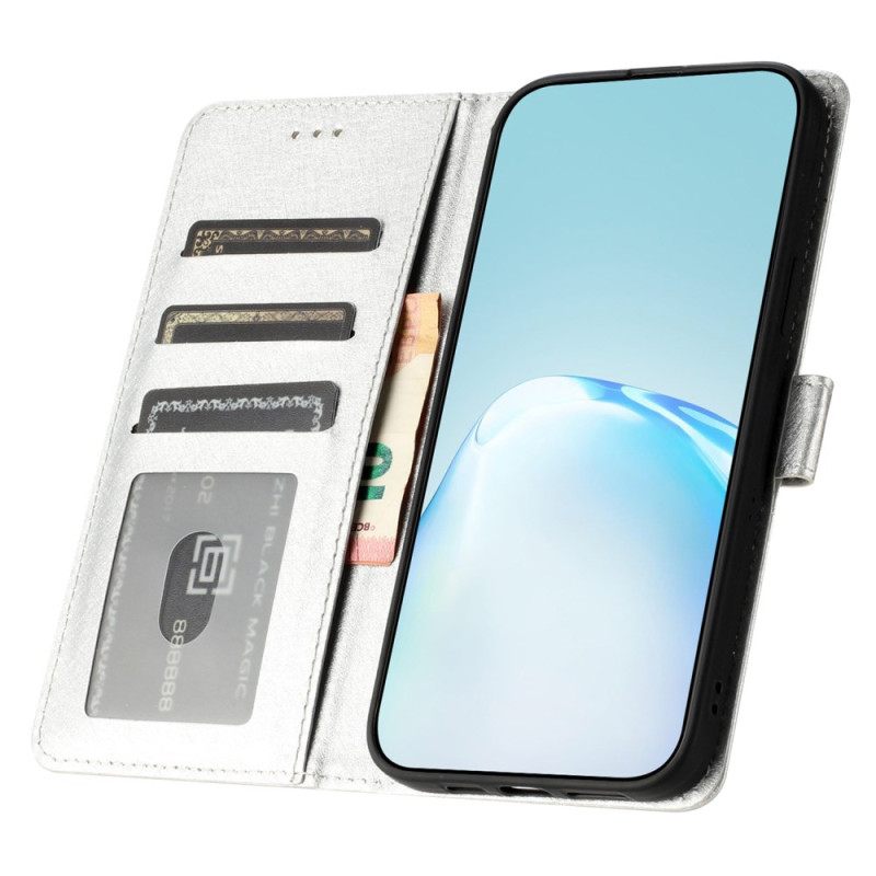 Leren Hoesje Voor Samsung Galaxy S25 5g Edge Zijdetextuur