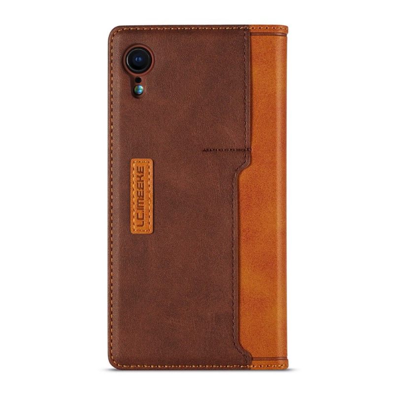 Cover voor iPhone XR Anti-fall Le Clémentien-kaarthouder