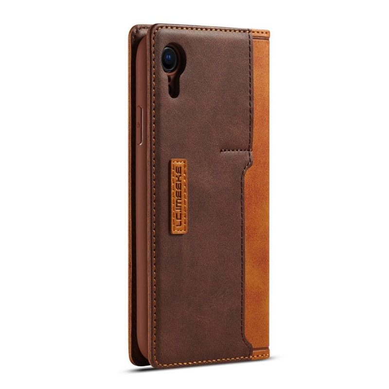Cover voor iPhone XR Anti-fall Le Clémentien-kaarthouder