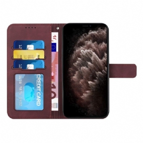 Folio-hoesje voor iPhone XR Glimlachlijnen